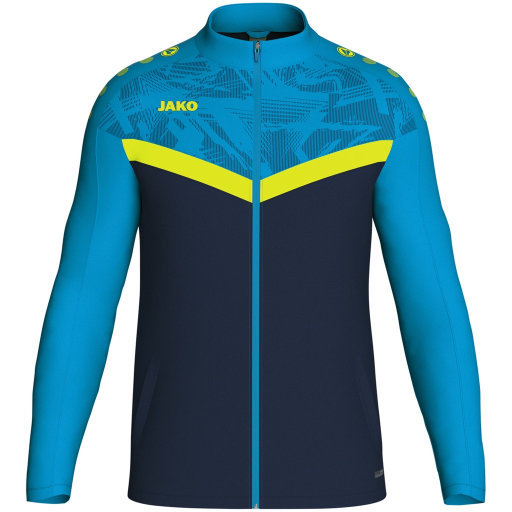 JAKO Veste polyester Iconic marine/bleu JAKO/jaune fluo Enfants