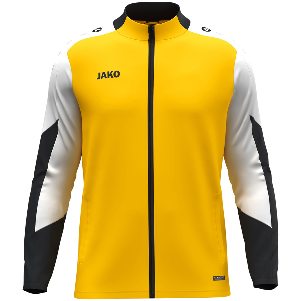 JAKO Veste polyester Dynamic jaune/blanc/noir Enfants