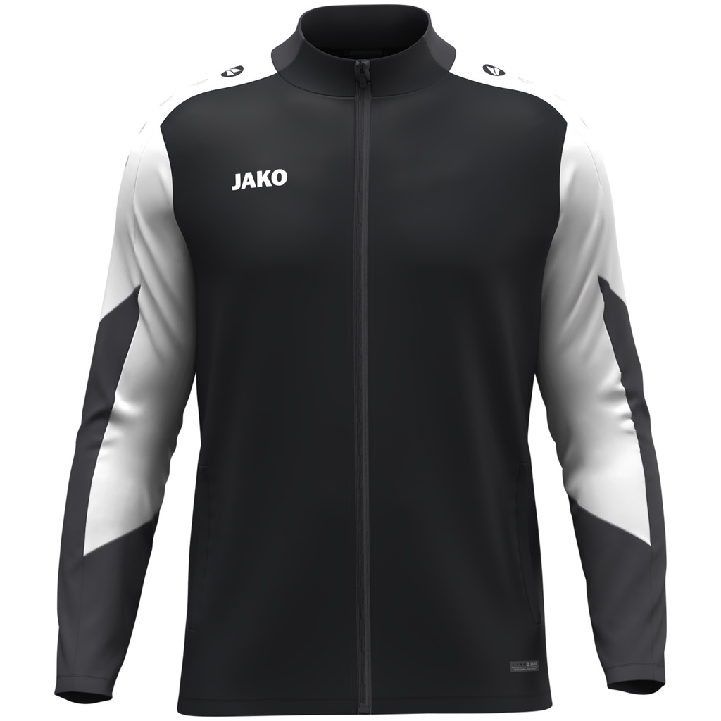 JAKO Veste polyester Dynamic noir/blanc/anthracite Enfants