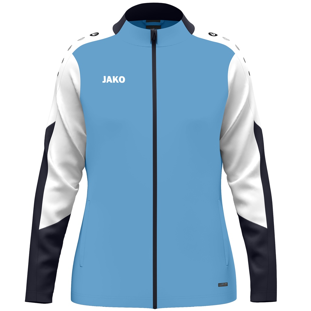 JAKO Veste polyester Dynamic femmes bleu ciel/blanc/marine Femmes