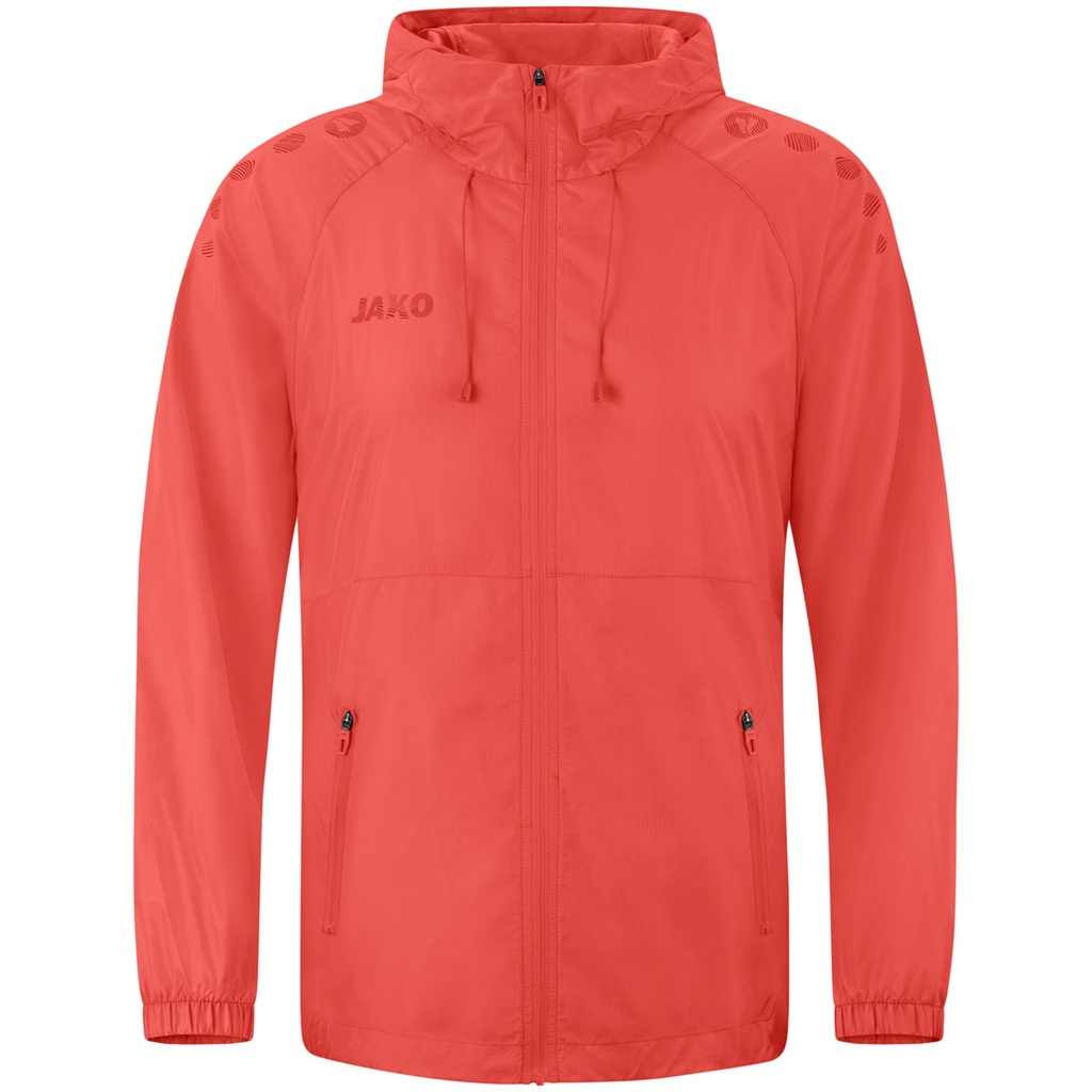 JAKO Veste légère Flow corail Enfants