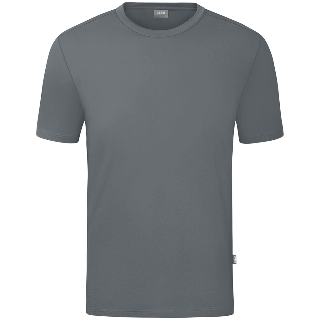 JAKO T-shirt Organic Stretch gris pierre Unisexe