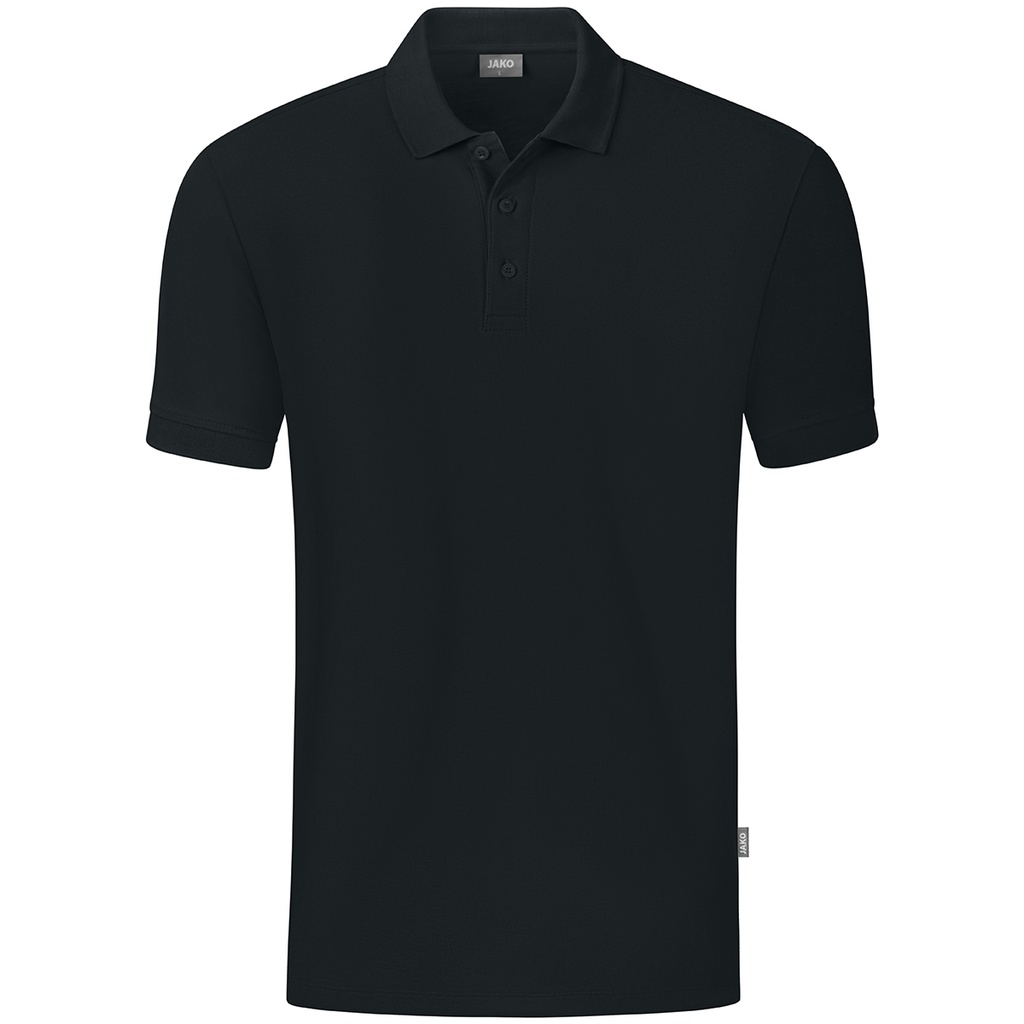 JAKO Polo Organic noir Enfants