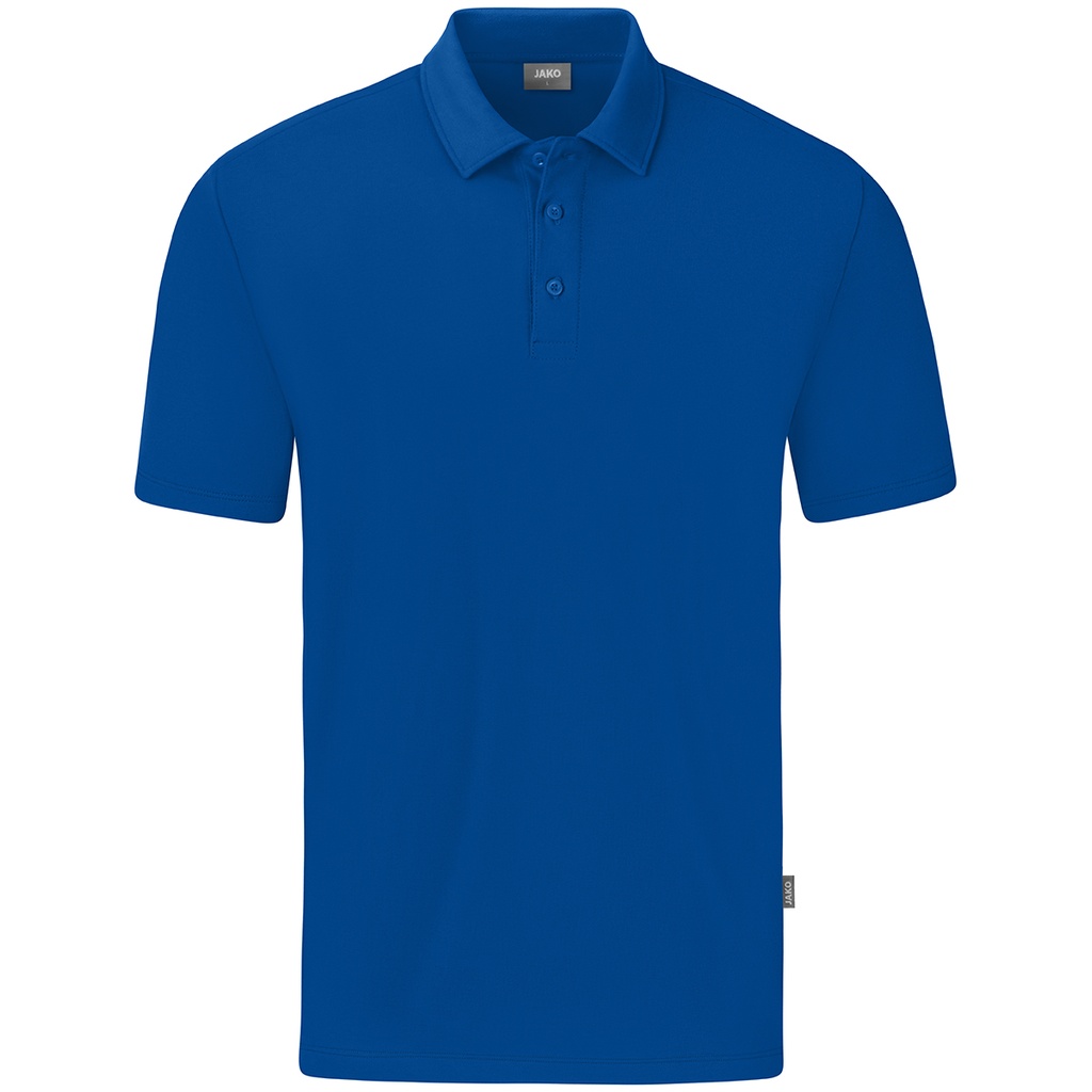 JAKO Polo Organic Stretch royal Femmes