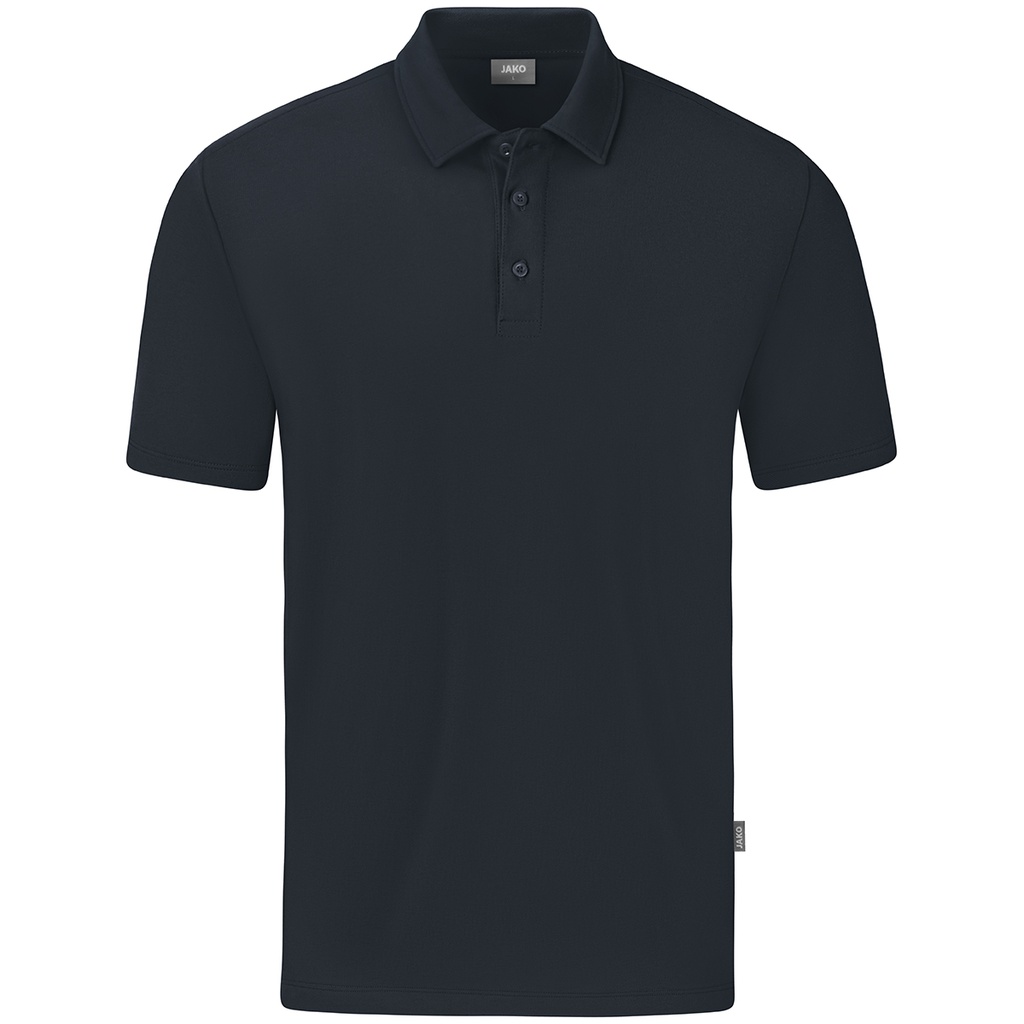 JAKO Polo Organic Stretch anthracite Unisexe
