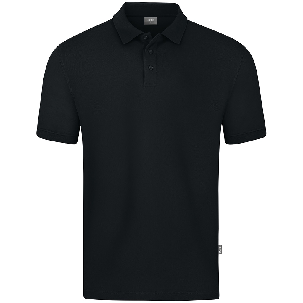 JAKO Polo Doubletex noir Unisexe