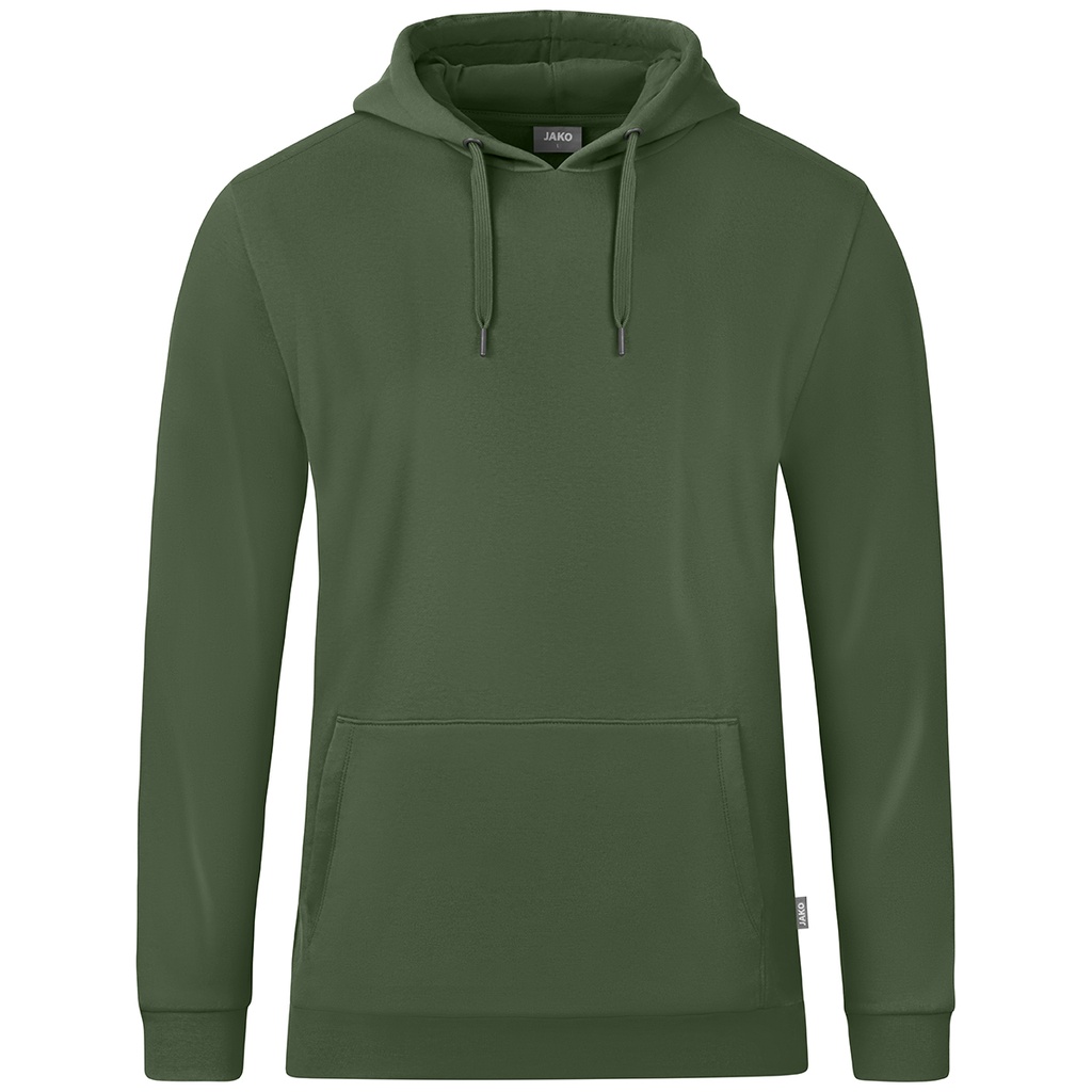 JAKO Sweat à capuche Organic olive Unisexe