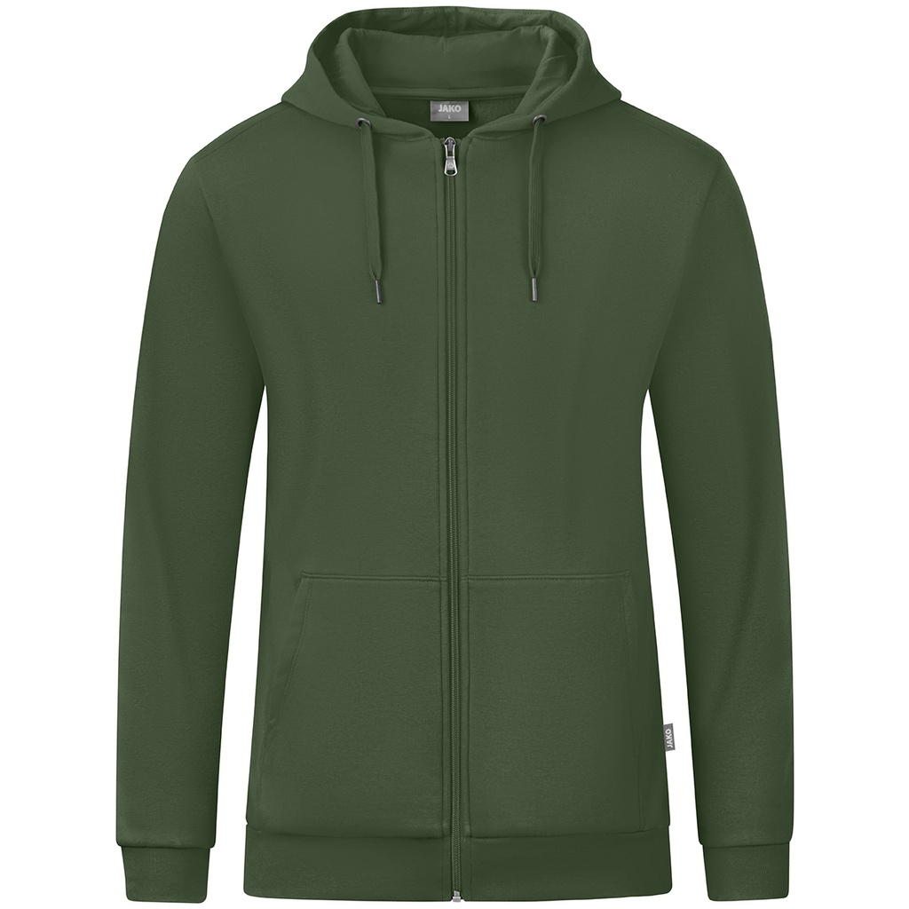 [C6820-240-S] JAKO Veste à capuche Organic olive Unisexe (S)