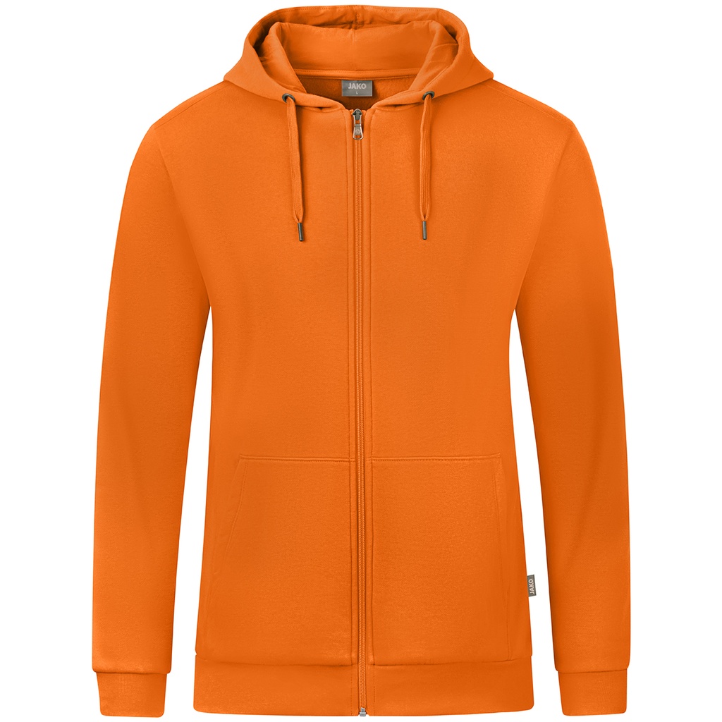 [C6820-360-34] JAKO Veste à capuche Organic orange Femmes (34)