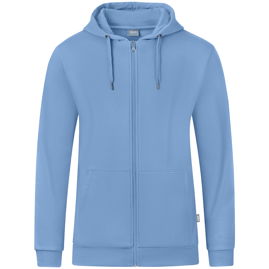 JAKO Veste à capuche Organic bleu glacier Femmes
