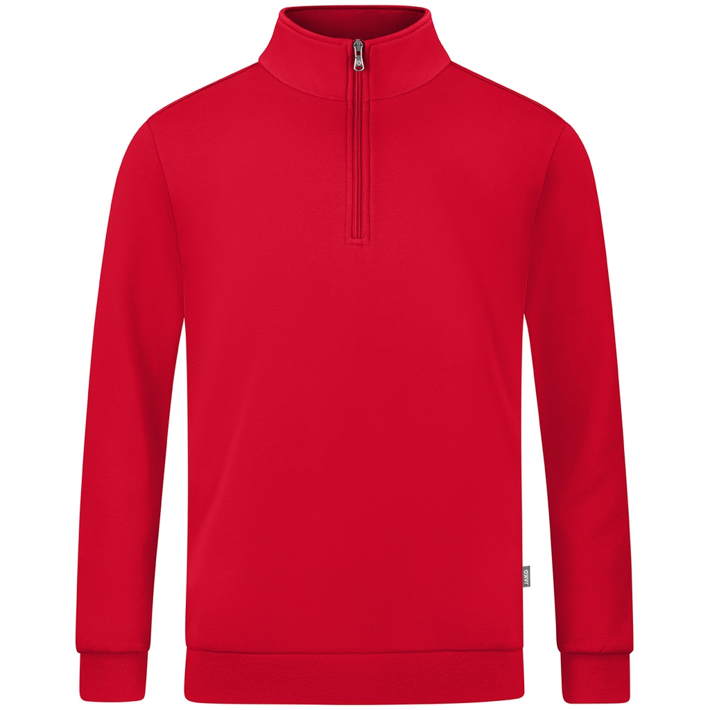 [C8620-100-S] JAKO Ziptop Organic rouge Unisexe (S)