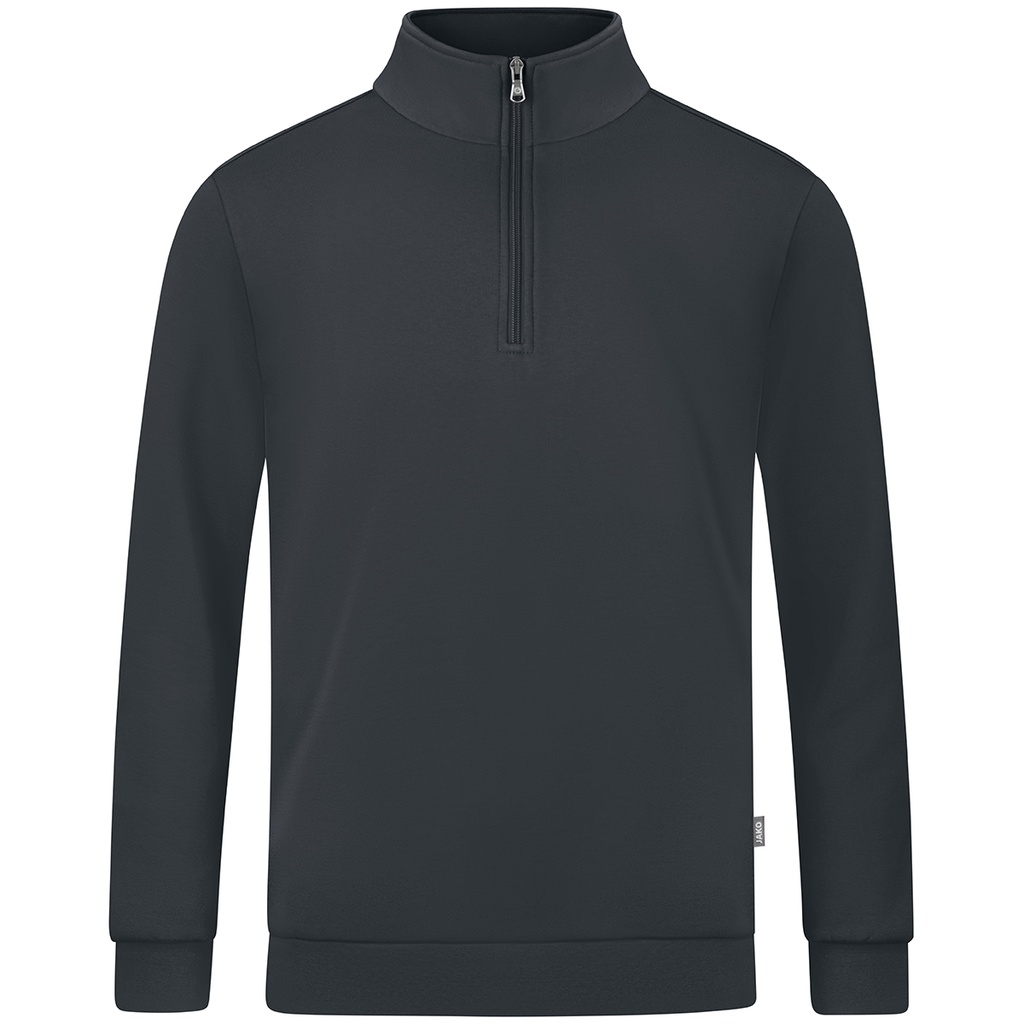 [C8620-830-S] JAKO Ziptop Organic anthracite Unisexe (S)