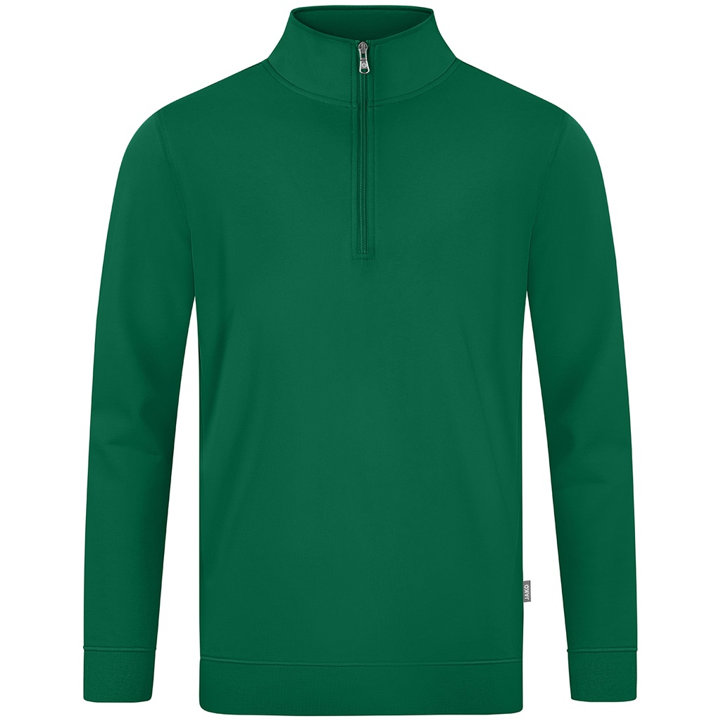 [C8630-260-S] JAKO Ziptop Doubletex vert Unisexe (S)