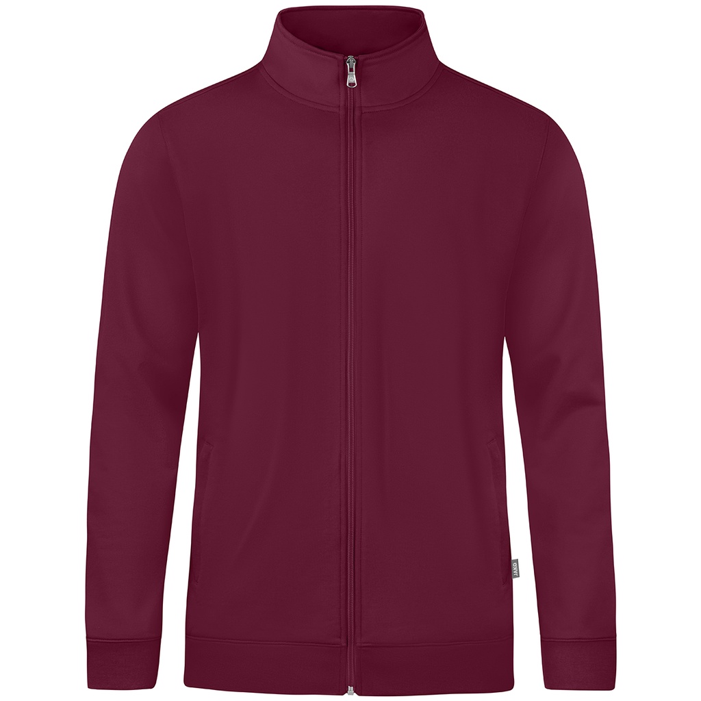[C9830-130-S] JAKO Veste sweat Doubletex marron Unisexe (S)