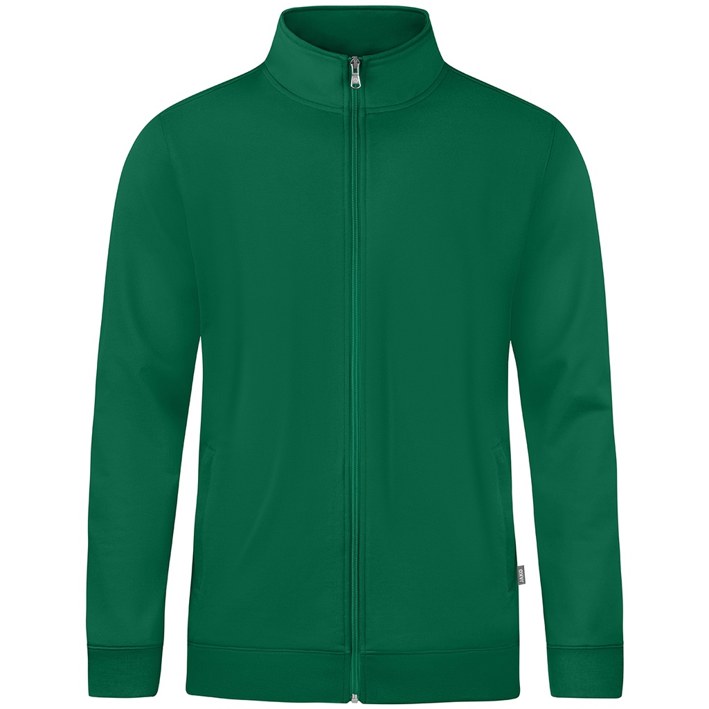 JAKO Veste sweat Doubletex vert Unisexe