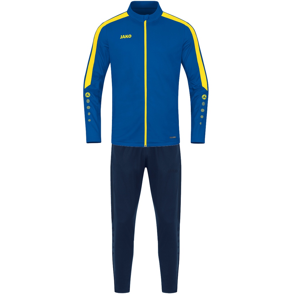 JAKO Survêtement polyester Power royal/citron Enfants