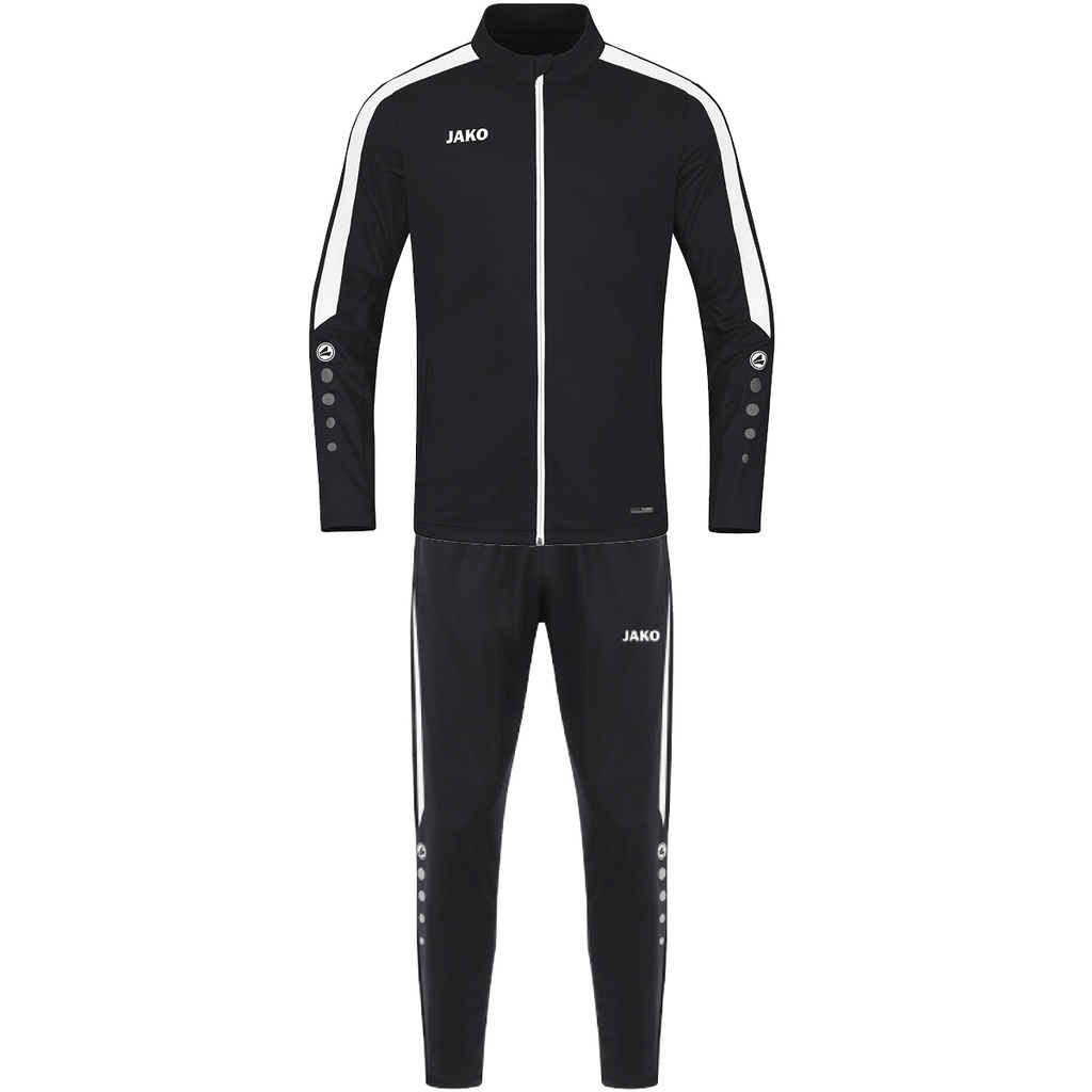 JAKO Survêtement polyester Power noir Enfants