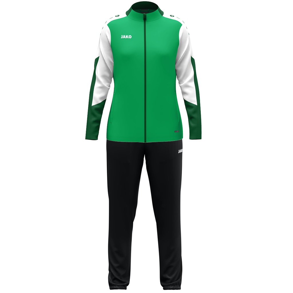JAKO Survêtement en polyester Dynamic femmes vert/blanc/vert foncé Femmes