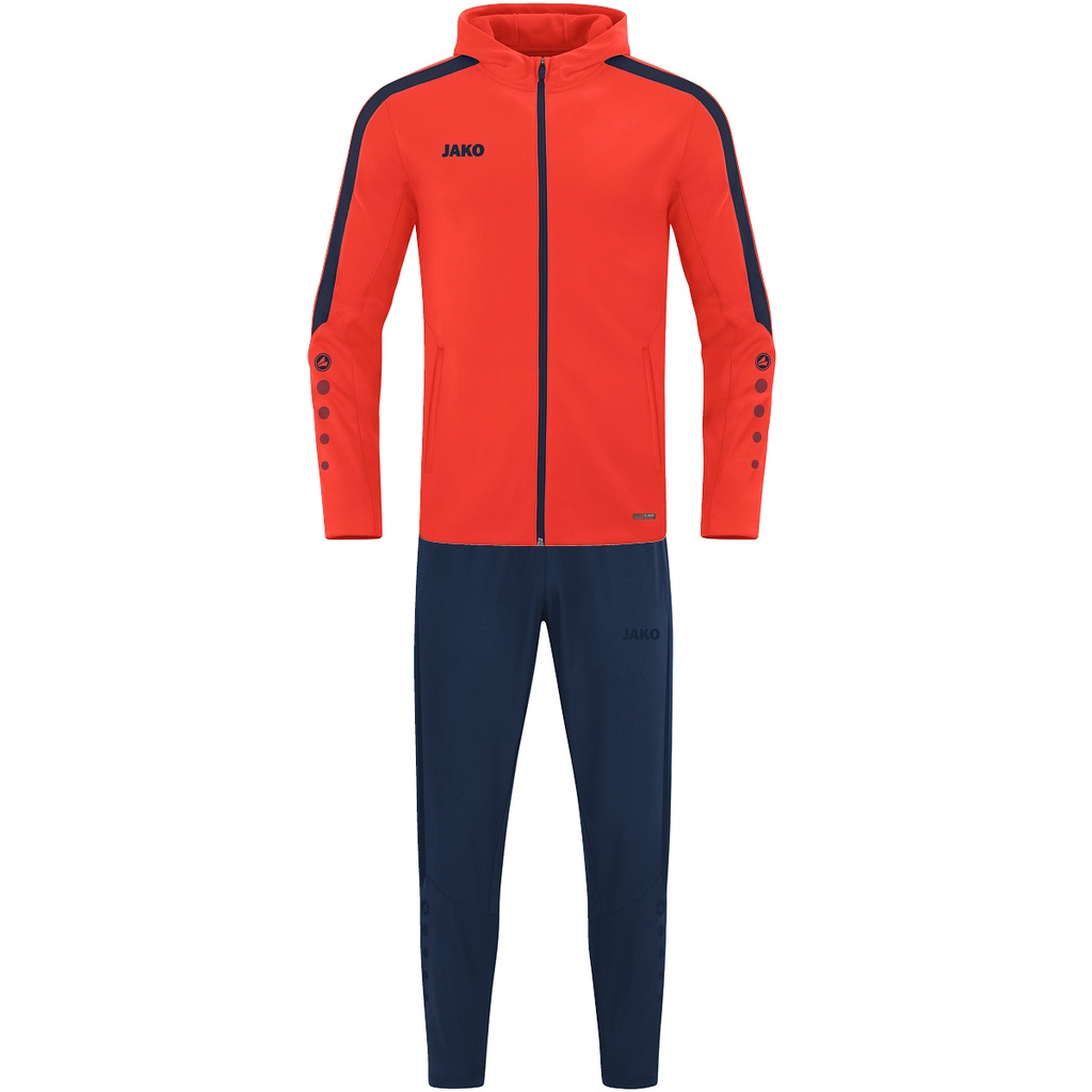 JAKO Survêtement en polyester Power flamme/marine Enfants