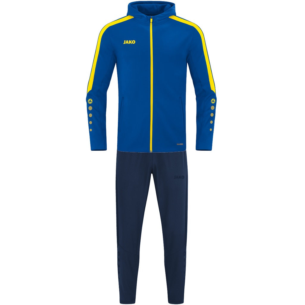 JAKO Survêtement en polyester Power royal/citron Femmes