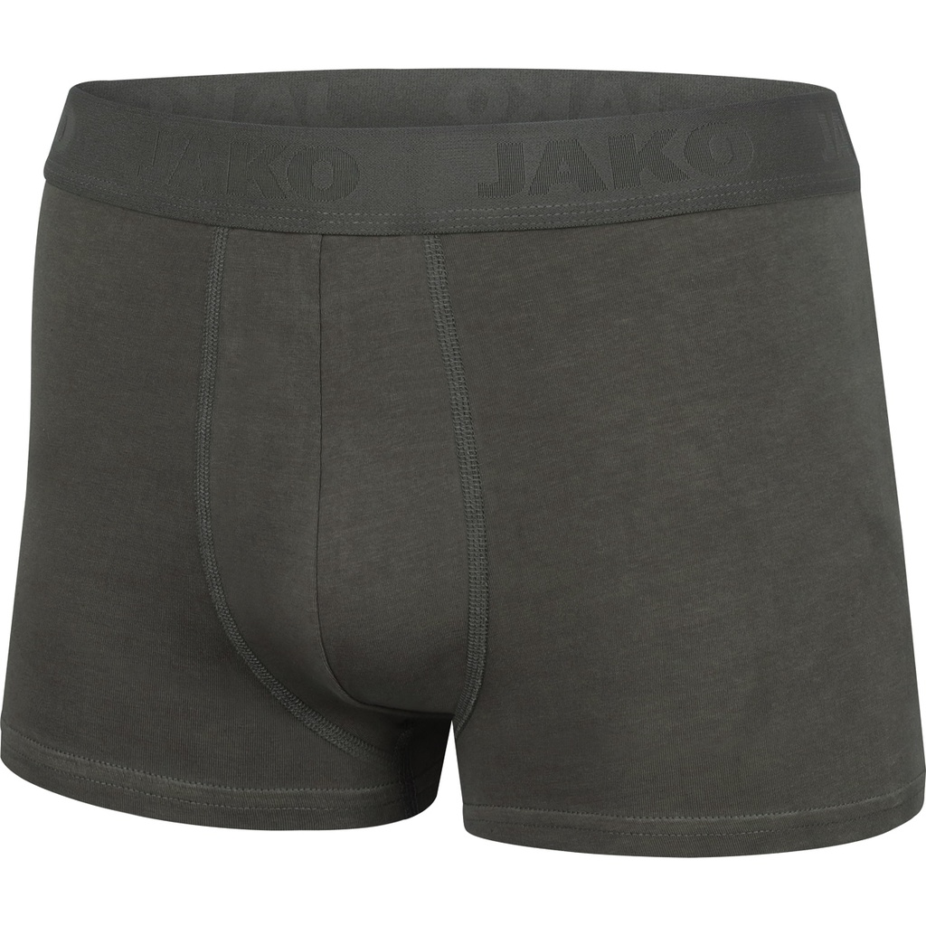 JAKO Short boxer Premium - 2-pack anthracite Unisexe