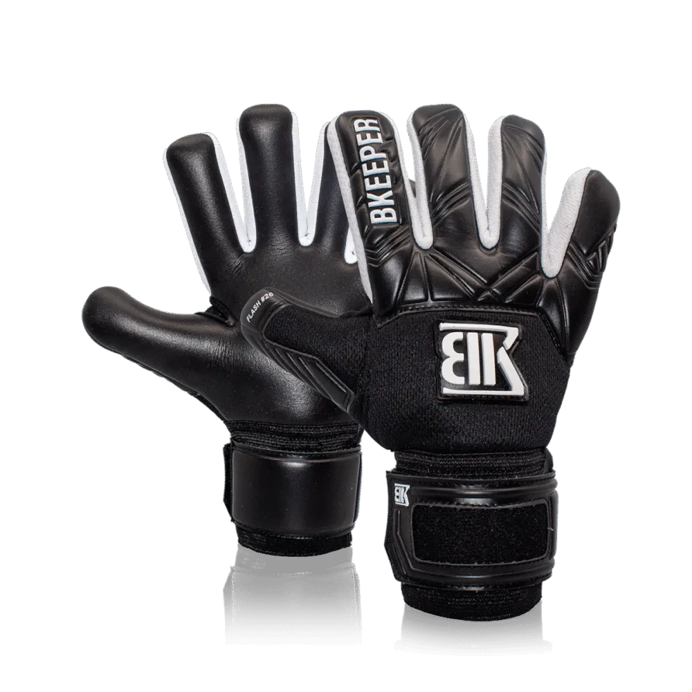 BKEEPER  FLASH #26 Noir Gants pour enfants résistants à toutes les surfaces
