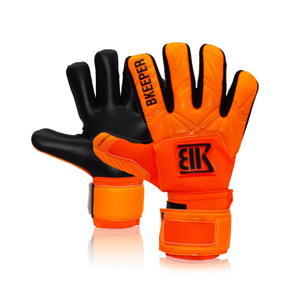 BKEEPER  FLASH #26 Orange Gants pour enfants résistants à toutes les surfaces