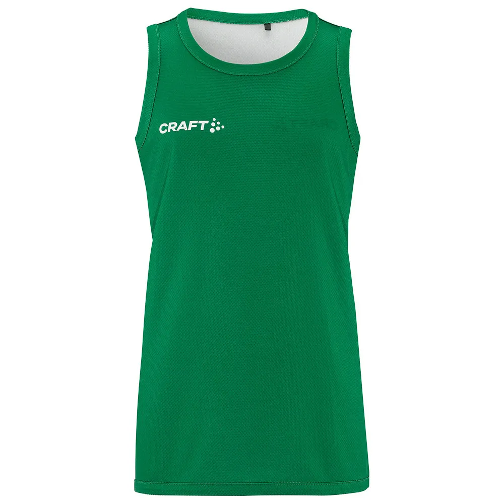 [C17880-651W-122] Craft Basket 2.0 Reversible Singlet JR Team Green/Contrast White (122)