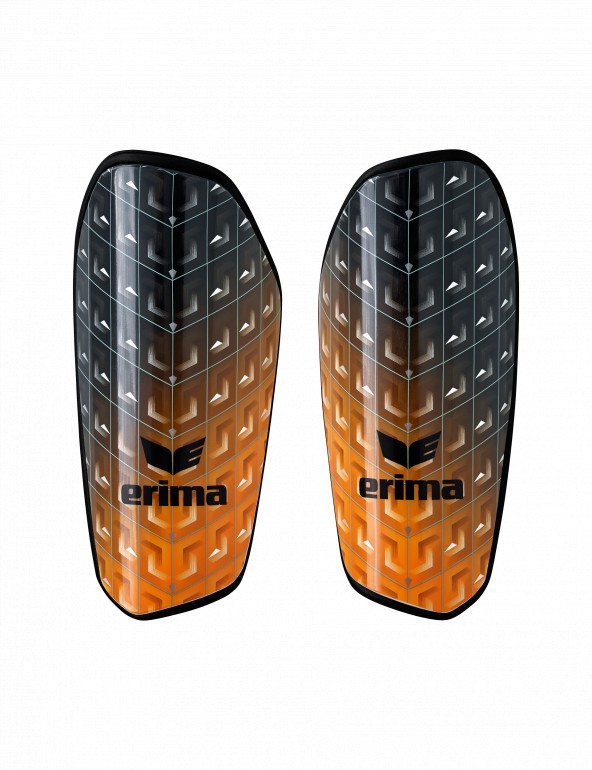 Erima Protège-tibias X-plated duo gris-orange